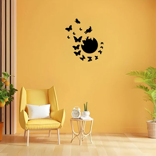 Butterfly Decoration Mirror | 3D Acrylic Wall Art in UAE