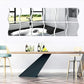 Wavy Acrylic Mirror Wall Decals Modern Aesthetic Decor UAE