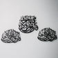 3 Quls Acrylic Islamic Wall Art Set of 3 (Surah Al-Ikhlas, Surah Al-Nas and Surah Al-Falaq)