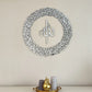 Ayatul Kursi round shape Islamic wall art Acrylic