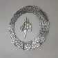 Ayatul Kursi round shape Islamic wall art Acrylic