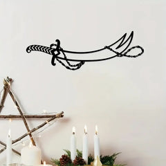Hazrat Ali Sword Islamic Calligraphy Wall Art