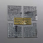4 Quls Kufic Bismillah, Surah Al-Falaq, An-Nas, Al-Ikhlas, Al Kafirun Acrylic Islamic Wall Art