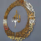 Ayatul Kursi round shape Islamic wall art Acrylic