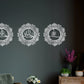 Set Of Three Tasbeeh E Fatima Frame